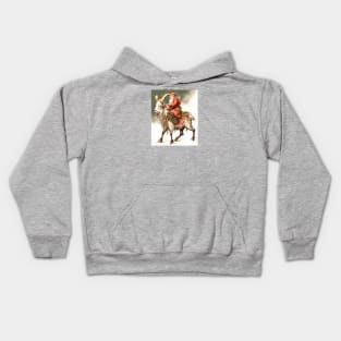 Scandanivian Mythology Julbocken Yule Goat And Tomte Kids Hoodie